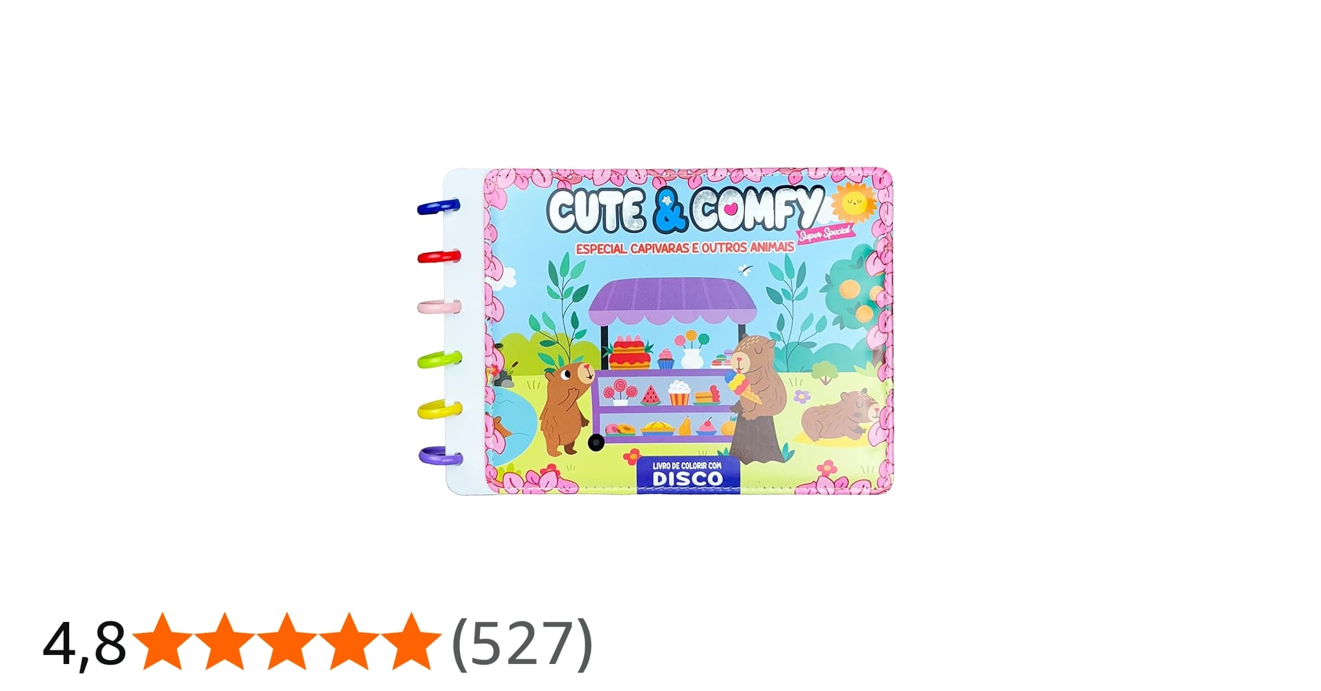 Cute & Comfy Super Special - Capivaras e Outros Animais - Encadernação em Disco