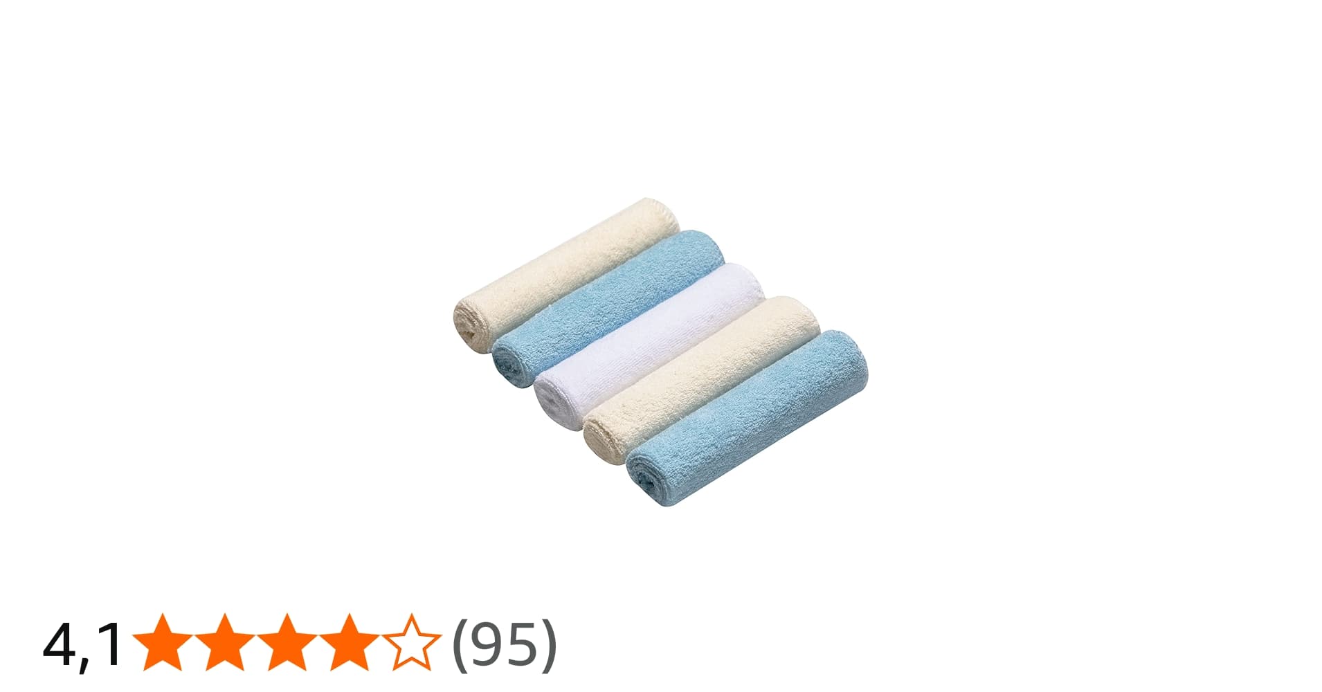 Papi Textil Toalhinha de Boca Atoalhada Bordados Karinho 22Cm X 22Cm Contém 05 Un