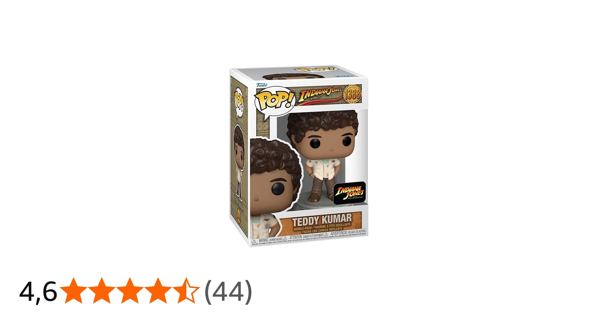 Pop! Indiana Jones - Teddy Kumar #1388