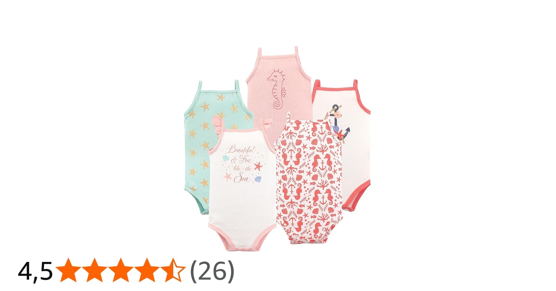 Luvable Friends Hudson Baby Bodies Sem Mangas