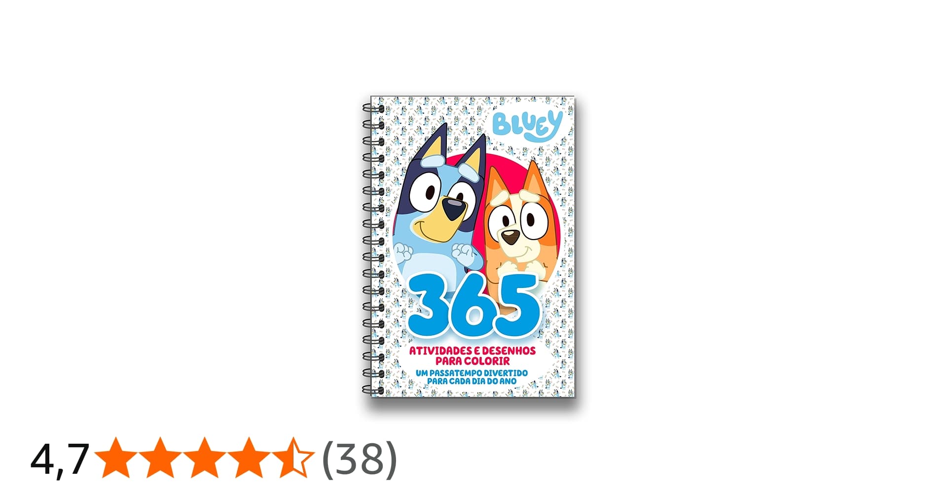Bluey - 365 Atividades e Desenhos para Colorir