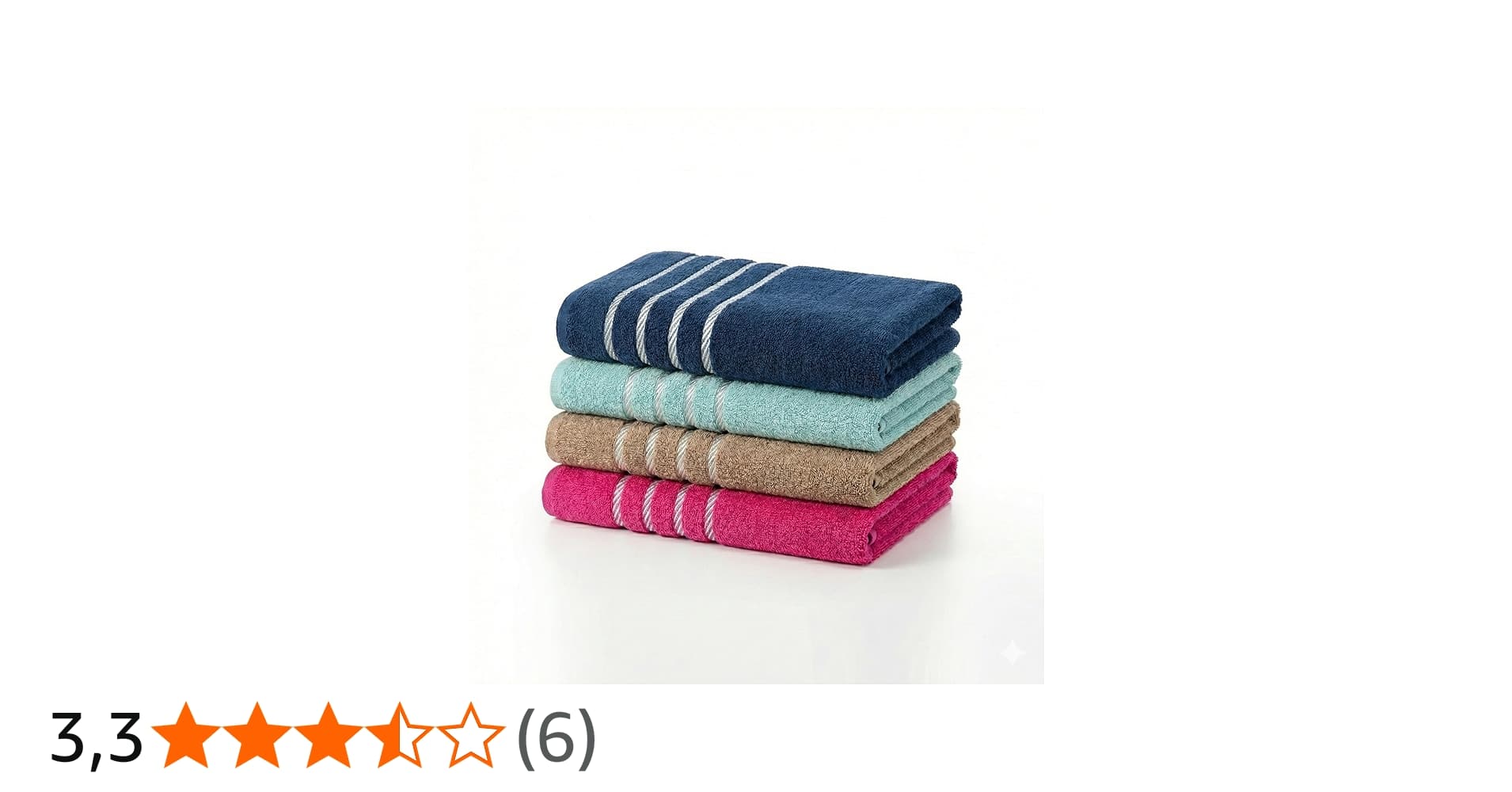 Kit 04 Toalha de Banho 100% Algodão com Alta Absorção 70x130cm Gramatura 330 (Sortido)