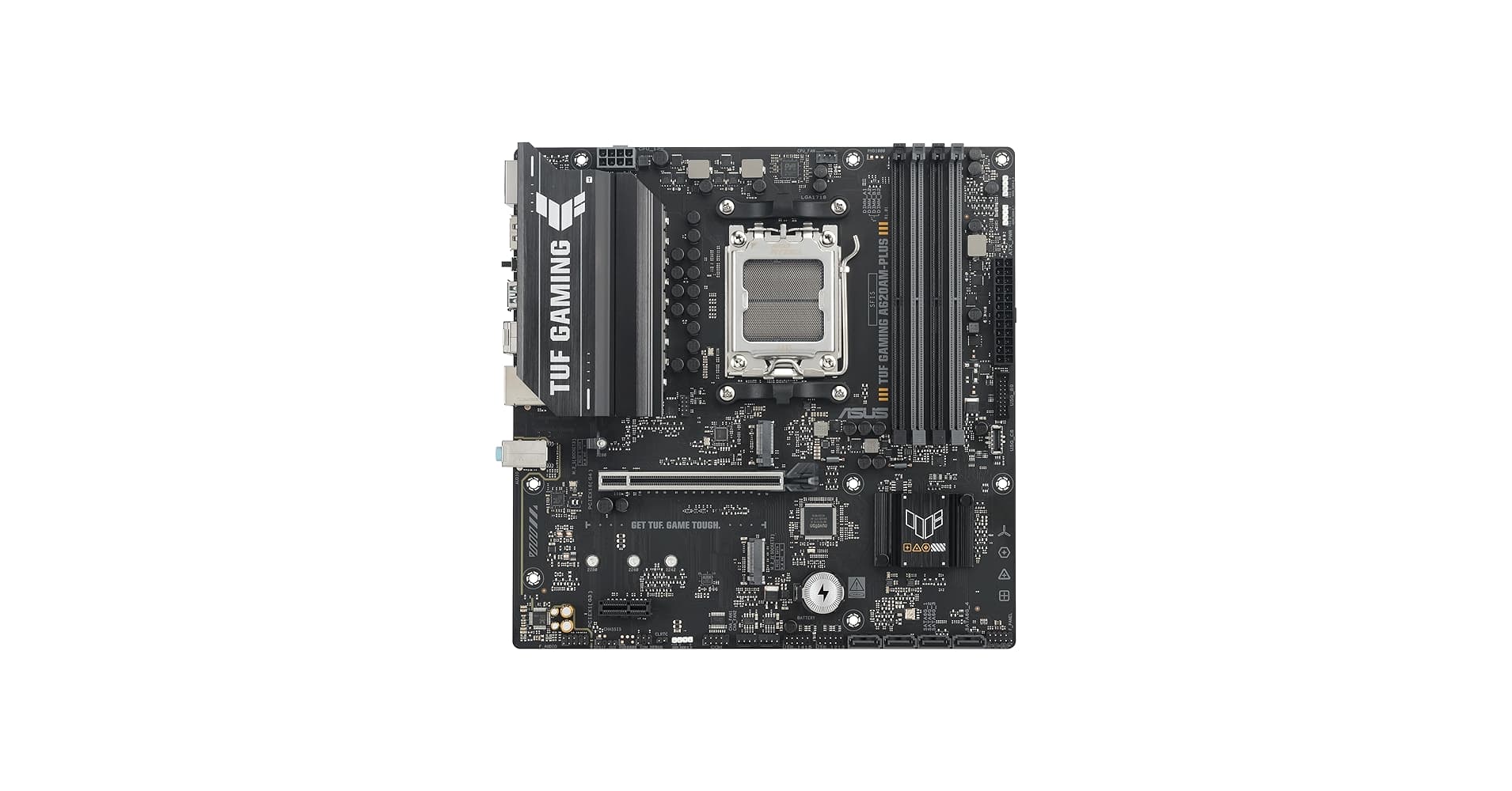 Placa Mãe Asus Tuf Gaming A620am-plus, Amd Am5, m-ATX, Ddr5-90mb1n30-m0eay0